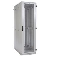 Шкаф серверный напольный 45U (600 × 1000) дверь перфорированная задние двойные перфорированные ЦМО ШТК-С-45.6.10-48АА 30144545803