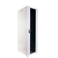 Шкаф телекоммуникационный напольный ЭКОНОМ 42U (600 × 800) дверь стекло дверь металл ЦМО ШТК-Э-42.6.8-13АА 30545300504