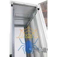 Шкаф серверный напольный 45U (800 × 1000) дверь перфорированная, задние двойные перфорированные фото 2