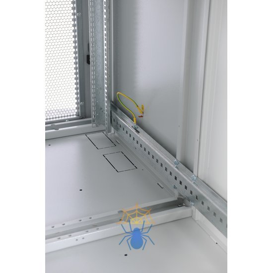 Шкаф серверный напольный 45U (800 × 1200) дверь перфорированная 2 шт. фото 3