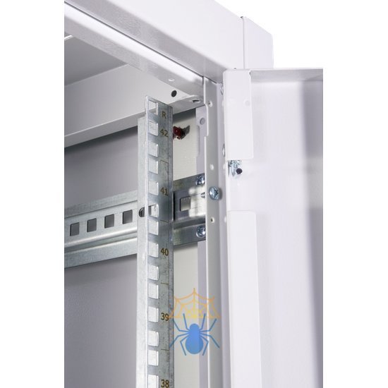Шкаф телекоммуникационный напольный ЭКОНОМ 42U (600 × 1000) дверь стекло, дверь металл фото 3