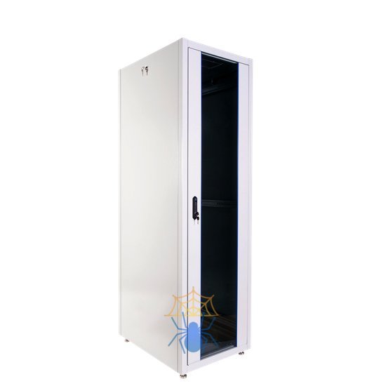 Шкаф телекоммуникационный напольный ЭКОНОМ 48U (600 × 800) дверь стекло, дверь металл фото