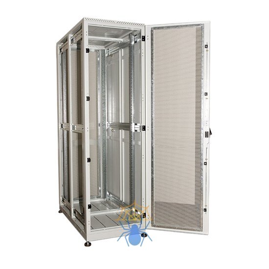 Шкаф серверный напольный 33U (600 × 1200) дверь перфорированная 2 шт. фото 7