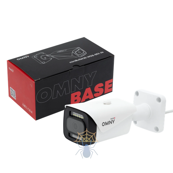 Камера сетевая буллет OMNY BASE miniBullet2E-WDS-SDL 36 фото