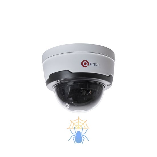 Камера видеонаблюдения IP QTech QVC-IPC-303PRO (2.8-12) 2.8-12мм корп.:белый/черный фото