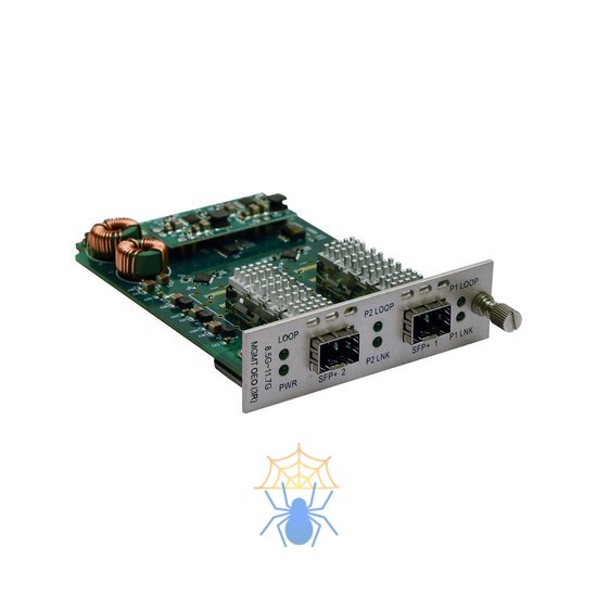 Модуль медиаконвертора QTech QMC-6604-SFP+/SFP+ фото