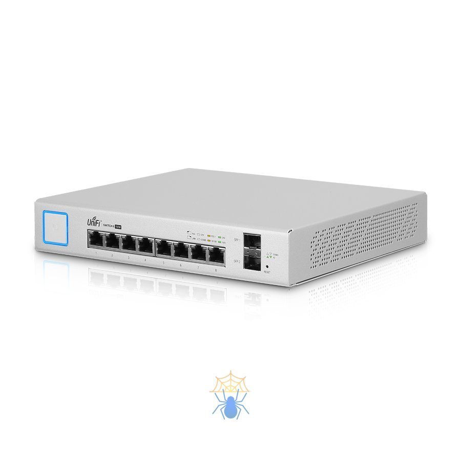 КоммутаторUbiquitiUniFiSwitch8150WUS-8-150W