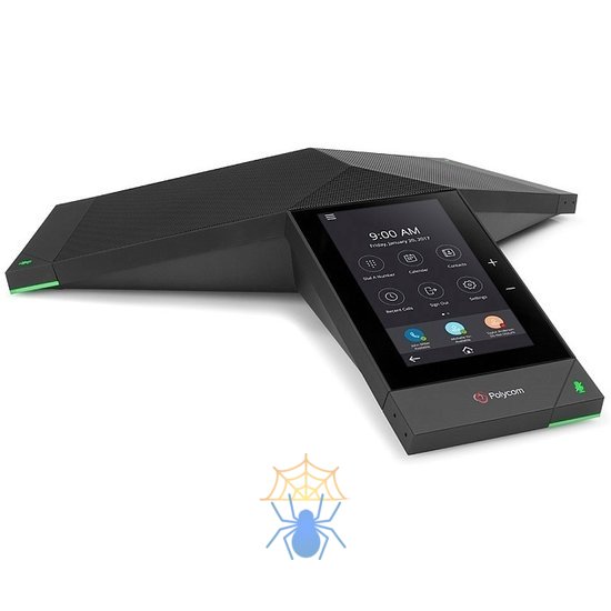 Телефон IP Polycom Polycom Trio 8500 IP conference phone with built-in Bluetooth and factory disabled media encryption for Russia. 802.3af Power over Ethernet. SHIPS WITHOUT POWER KIT. Incl. 7.6m/25ft Ethernet cable, and Setup Sheet. фото
