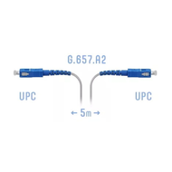 Патчкорд оптический FTTH SC/UPC кабель 604-02-01W 5 метров SNR SNR-PC-FTTH-SC/UPC-C-5m