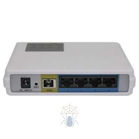 GP1702-4G Терминал FTTH/O xPON ONU, 1 GPON/EPON port (SC/UPC), 1GE+3FE LAN, plastic hull, DC12V/0.5A external adaptor фото