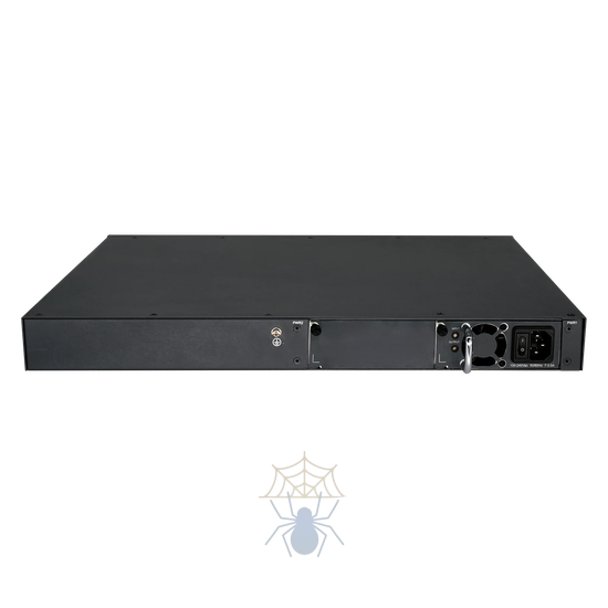 S3900-48P6X Коммутатор 48 GE POE ports, 8 10GE/GE SFP+ ports; 2 power slots without power supply; the cooling fan, 1U, 19-inch rack-mounted installation, 1 Mini USB console port фото 2