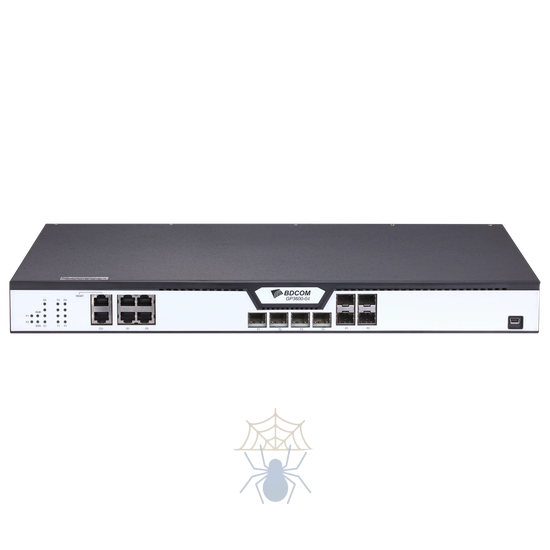 OLT BDCOM GP3600-04-2AC с 4 портами GPON (SFP), 4 комбо-портами, 4хSFP, 4 SFP+, 2 БП АC фото