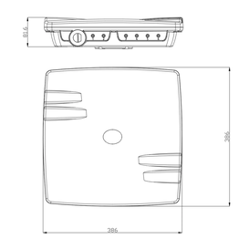 Антенна секторная ITElite SRA-SE2414DP