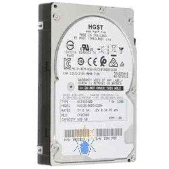 Жесткий диск HGST Server Ultrastar 600GB 10k 2,5" SAS 128Mb фото