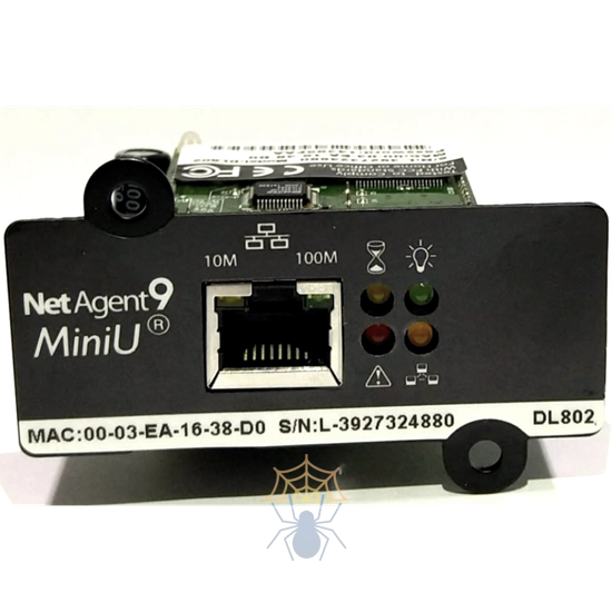 Модуль удаленного мониторинга SNMP DL802 для ИБП фото