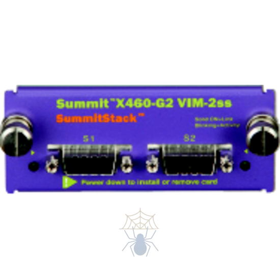 Модуль Optional Virtual Interface Module for the rear of the X460-G2 providing 2 ports of Extreme's SummitStack фото