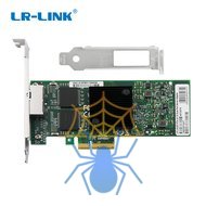 Сетевая карта LR-Link 2 порта 10/100/1000 Base-T на чипе Intel Intel 82576, LREC9722PT, low profile full height фото 2