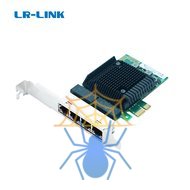 Сетевой адаптер PCIE 4PORT POE+ LRES2046PT LR-LINK фото