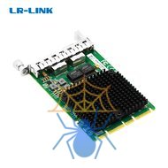 Сетевой адаптер PCIE 2х10G RJ45 LRES3021PT-OCP LR-LINK фото 4