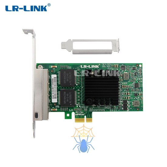 Сетевой адаптер I350 PCI-E 1G 4XRJ45 LREC9224PT LR-LINK фото 2