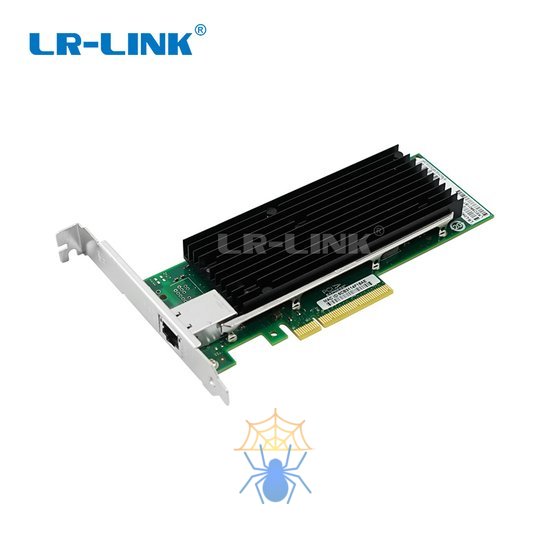 Сетевая карта LR-Link 1 порт 10/100/1000/10G Base-T на чипе Intel X540, LREC9801BT фото
