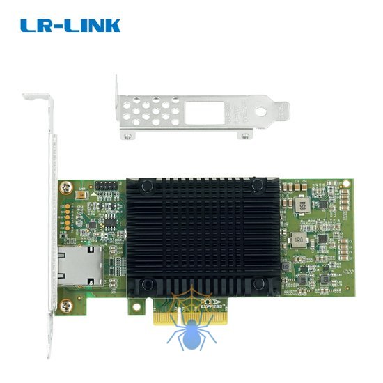 Сетевая карта LR-Link 1 порт 10/100/1000/10G Base-T на чипе Intel 82599EN, LREC6801BT фото 2
