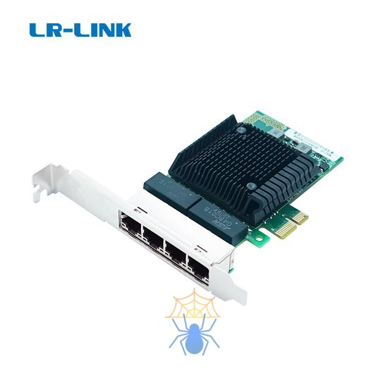Сетевой адаптер PCIE 4PORT POE+ LRES2046PT LR-LINK фото