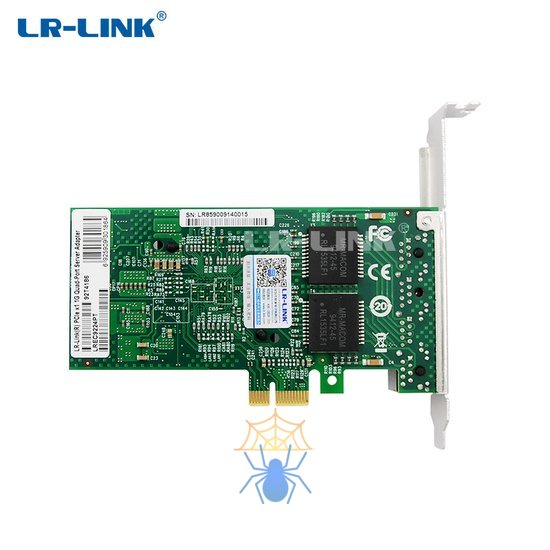Сетевой адаптер I350 PCI-E 1G 4XRJ45 LREC9224PT LR-LINK фото 4