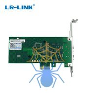 Сетевая карта LR-Link NIC PCIe x1, 2 x 1G SFP , Intel i350 chipset фото 2