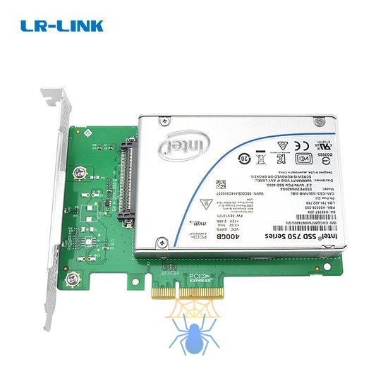 Адаптер 2.5" U2 TO PCIEX4 NVME SSD LRNV9411 LR-LINK фото 5