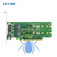 Адаптер PCIE 4-PORT M.2 LRNV95NF-L LR-LINK фото
