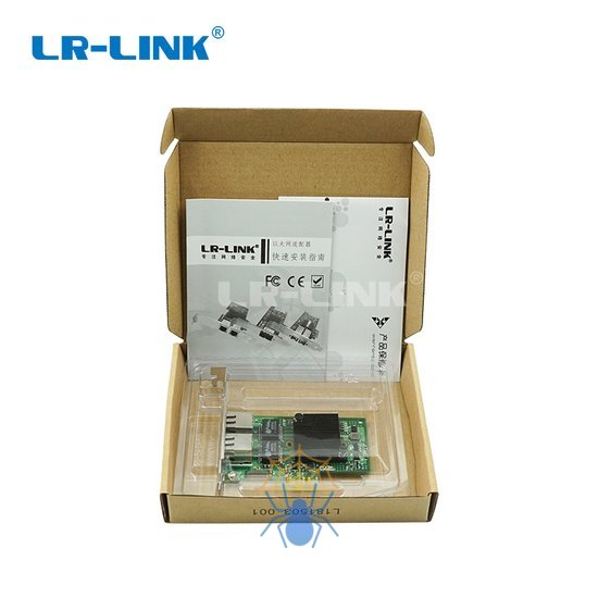 Сетевой адаптер PCIE 1GB DUAL PORT LREC9222HT LR-LINK фото 5