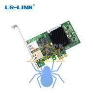Сетевой адаптер PCIE 1GB DUAL PORT LREC9222HT LR-LINK фото 4