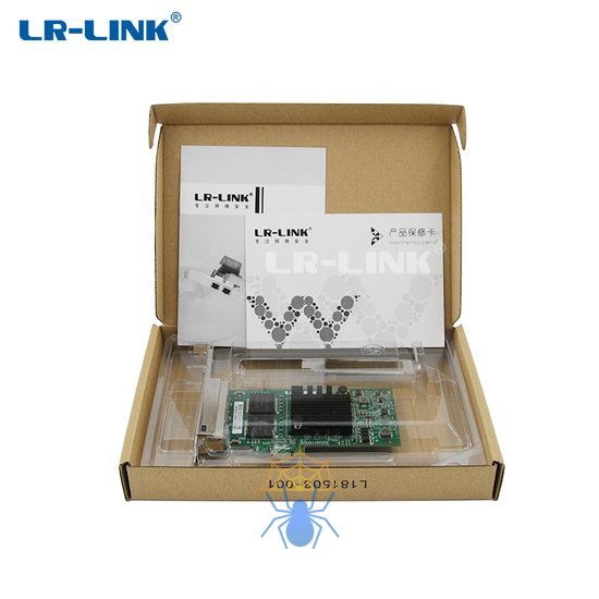 Сетевой адаптер I350 PCI-E 1G 4XRJ45 LREC9224PT LR-LINK фото 5