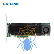 Контроллер LR-Link M.2 NVMe RAID Adapter PCIe 3.0 x8, 2 x M.2 NVMe Ports, RAID 0, 1 supported фото