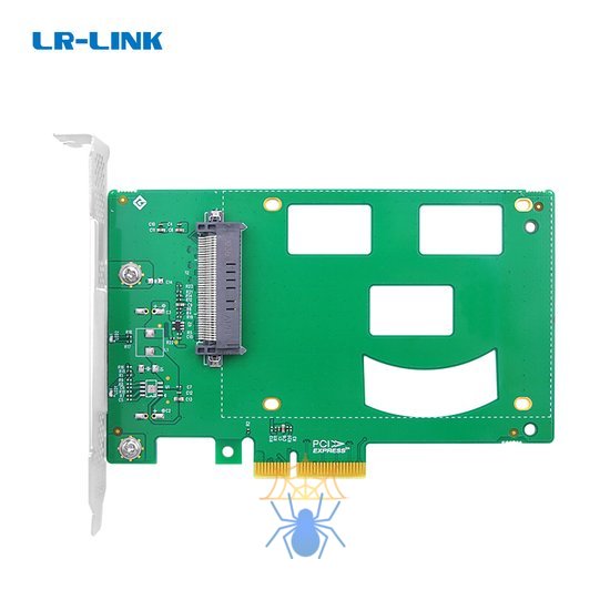 Адаптер 2.5" U2 TO PCIEX4 NVME SSD LRNV9411 LR-LINK фото