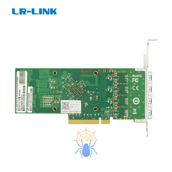 Сетевой адаптер PCIE 4X10G LRES1030PF-4SFP+ LR-LINK фото 5