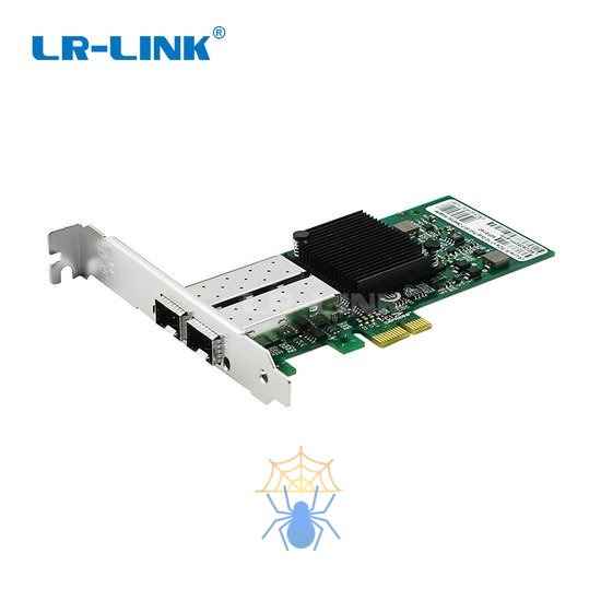 Сетевая карта LR-Link NIC PCIe x1, 2 x 1G SFP , Intel i350 chipset фото