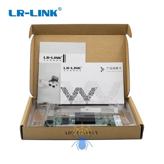 Сетевая карта LR-Link 2 порта 10/100/1000 Base-T на чипе Intel Intel 82576, LREC9722PT, low profile full height фото 5