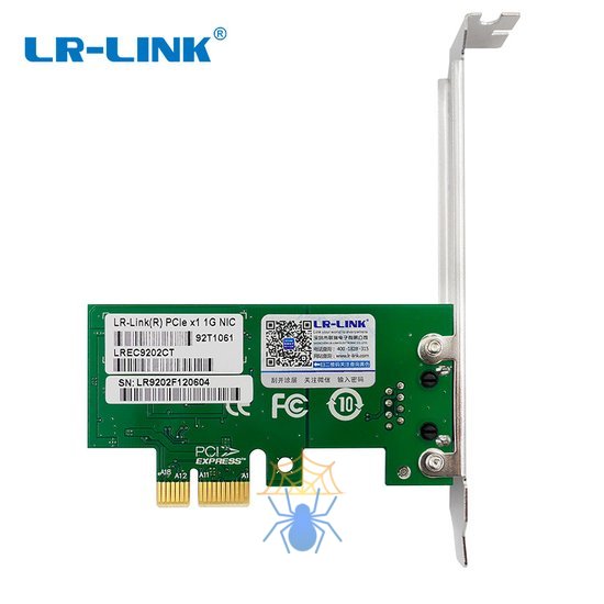 Сетевой адаптер PCIE 10/100/1000 MBPS LREC9202CT LR-LINK фото 4