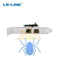 Сетевой адаптер PCIE 1GB DUAL PORT LREC9222HT LR-LINK фото 2