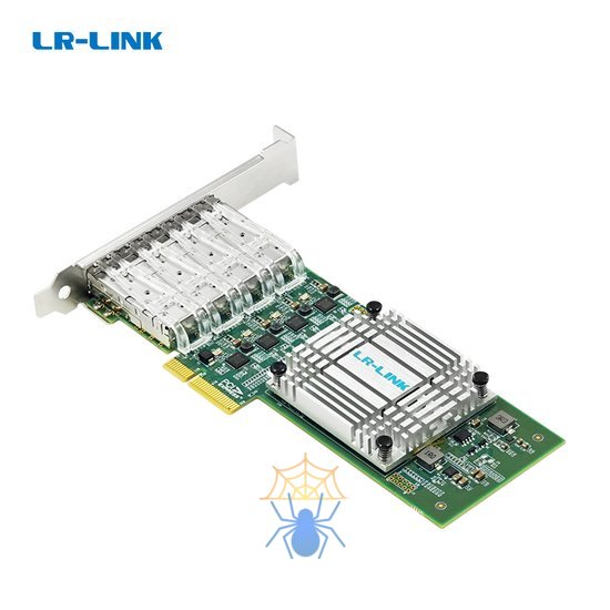 Сетевой адаптер PCIE 4X10G LRES2028PF-4SFP LR-LINK фото 4
