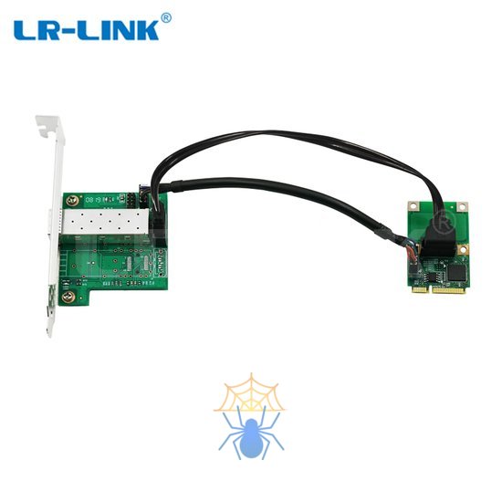 Сетевой адаптер PCIE 10/100/1000 MBPS SINGLE LRES2204PF-SFP LR-LINK фото