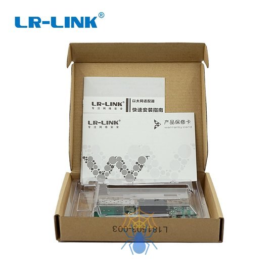Сетевой адаптер PCIE 1GB SINGLE PORT LREC9260PF-SFP LR-LINK фото 5