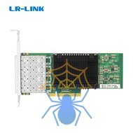 Сетевой адаптер PCIE 4X10G LRES1030PF-4SFP+ LR-LINK фото 2