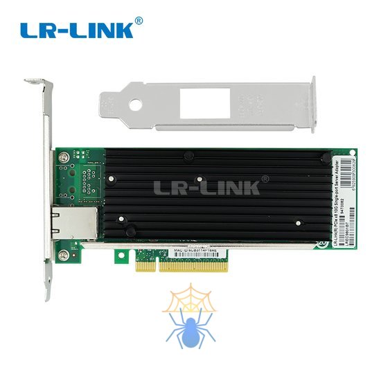 Сетевая карта LR-Link 1 порт 10/100/1000/10G Base-T на чипе Intel X540, LREC9801BT фото 2