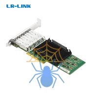 Сетевой адаптер PCIE 4X10G LRES1030PF-4SFP+ LR-LINK фото 4