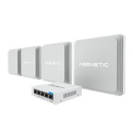 Комплект Keenetic Orbiter Pro + Switch Kit KN-KIT-012