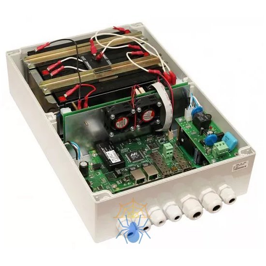Гигабитный управляемый уличный коммутатор PSW-2G2F+ UPS для подключения 1 поворотной камеры с UPS и поддержкой РоЕ+ (HighPoE) 802.3at (60 Вт) фото