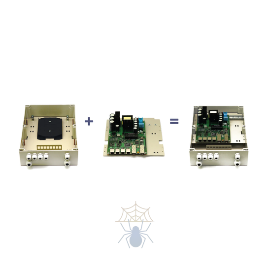 Уличный управляемый PoE коммутатор TFORTIS PSW-2G+ 4FE HiPoE +2 GB SFP порта, питание 220В, IP66 фото 4